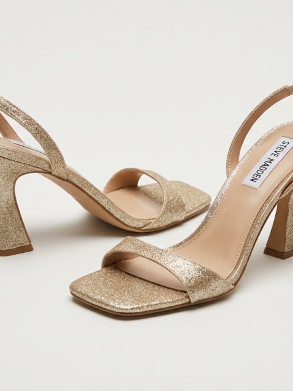 NWT Steve Madden Gold Strappy Heels | Women's Size 9 | New Without Box